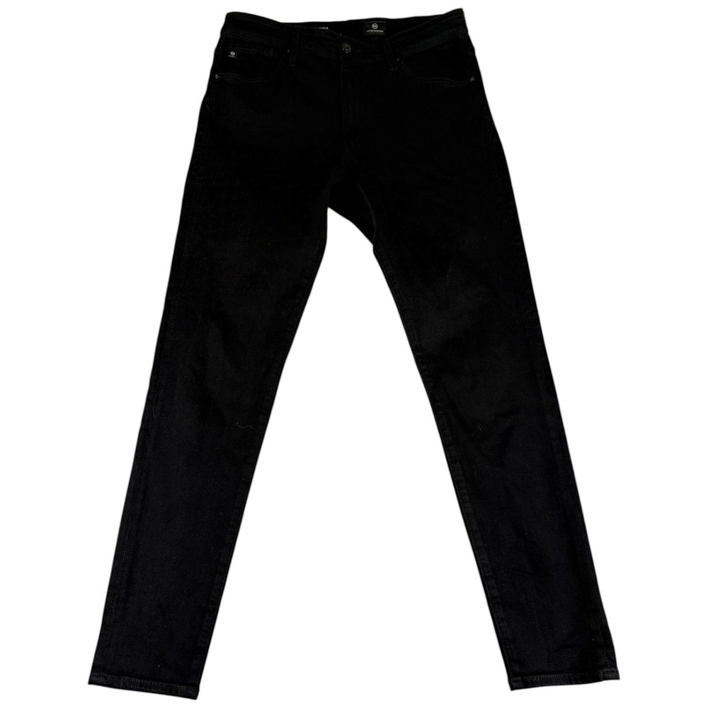 AG Adriano Goldschmied Farrah Skinny Ankle Jeans Women's 30R Black Denim Stretch